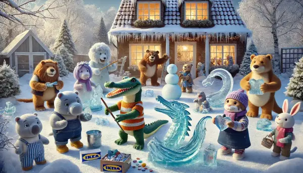 Die große Eisskulptur-Challenge