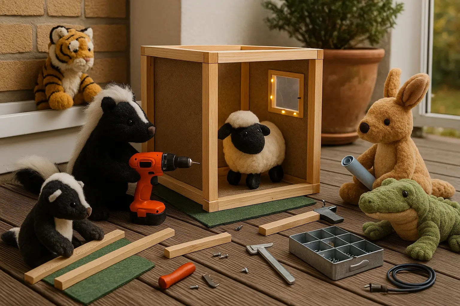 Terrassenhafen – Das Mähschaf zieht in den Winter