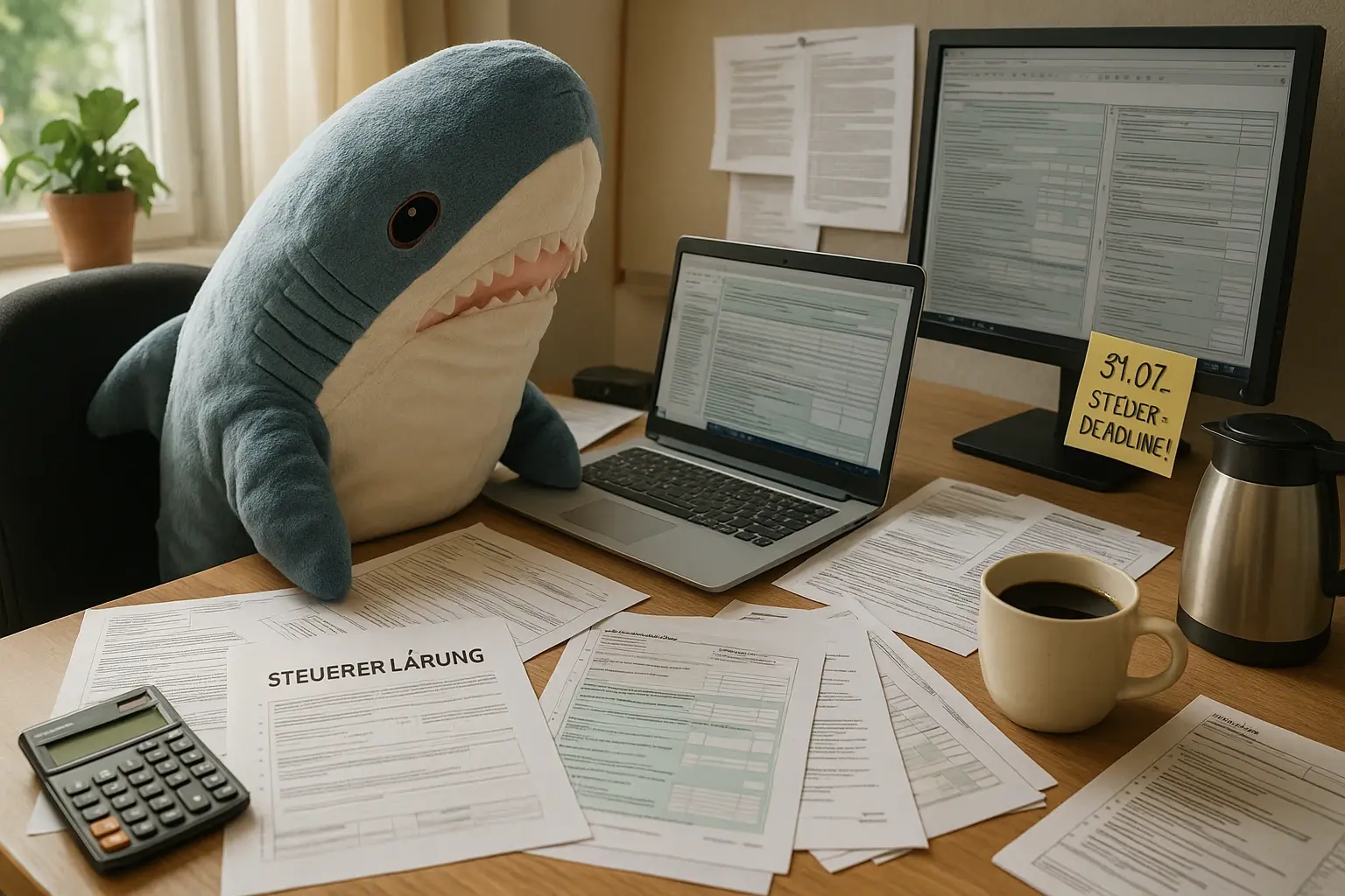 Der Hai und die Deadline