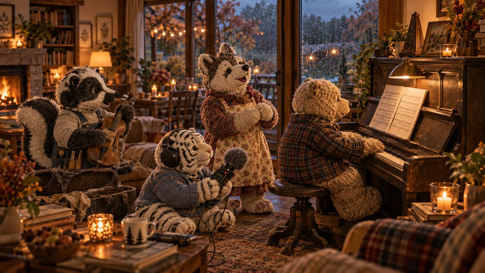 Tigerleins Herbstfolge und ein kleiner Hausmusikabend