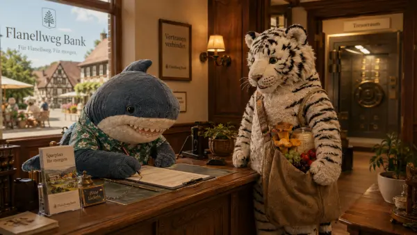 Der weiße Tiger und der Tresorraum