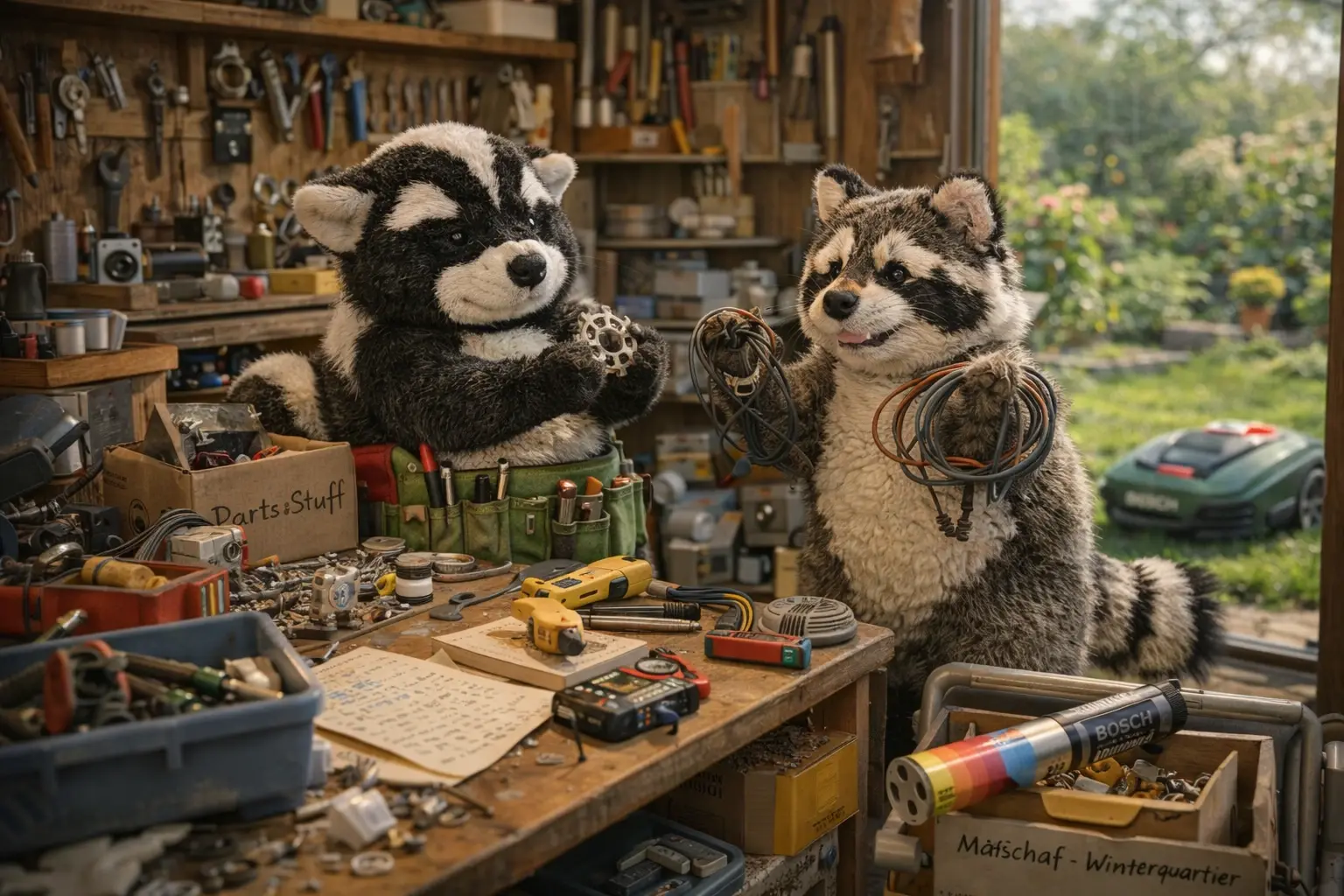 Stinkerle und der Schuppen, der alles wusste