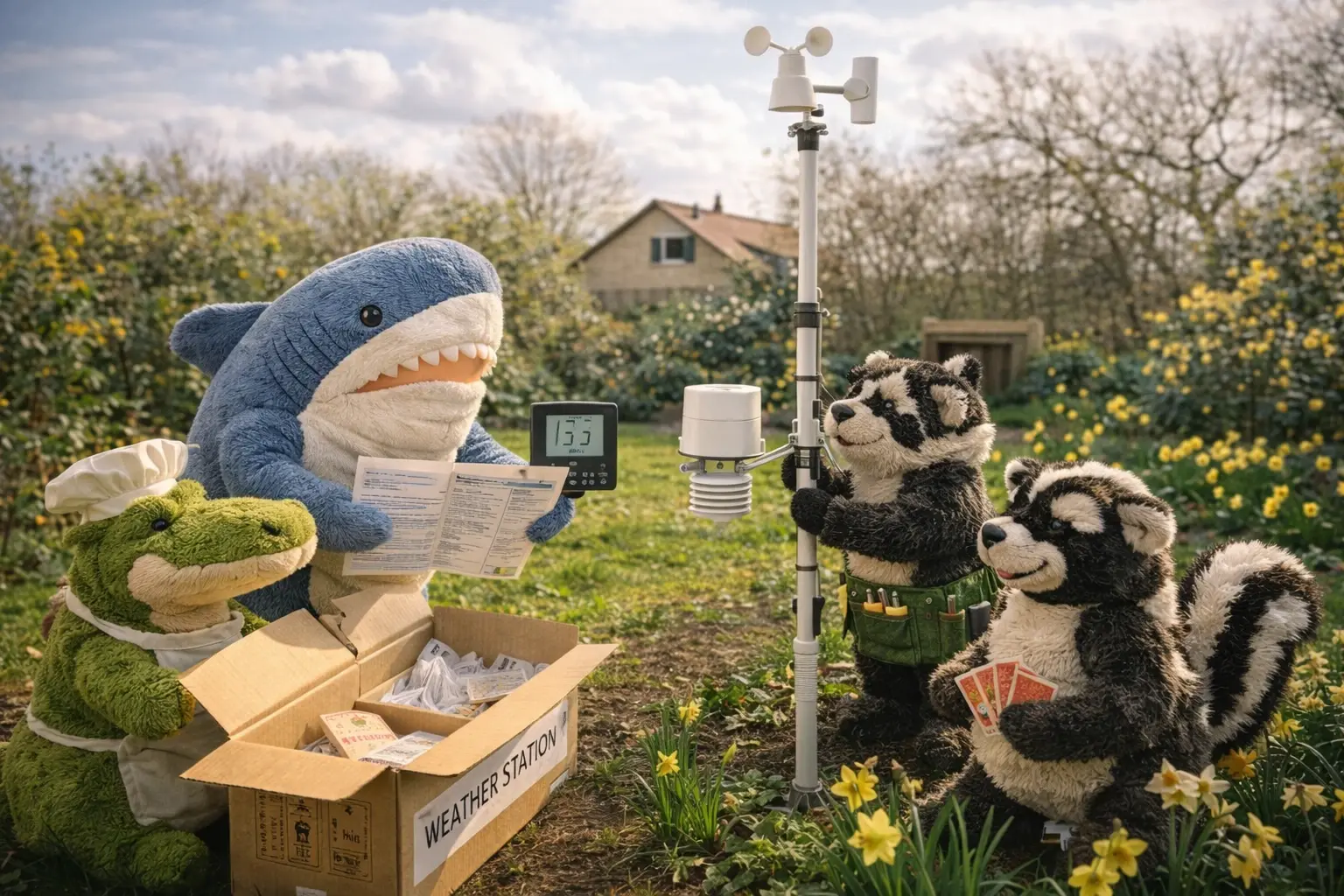 Der Hai und die Wetterstation des Vertrauens