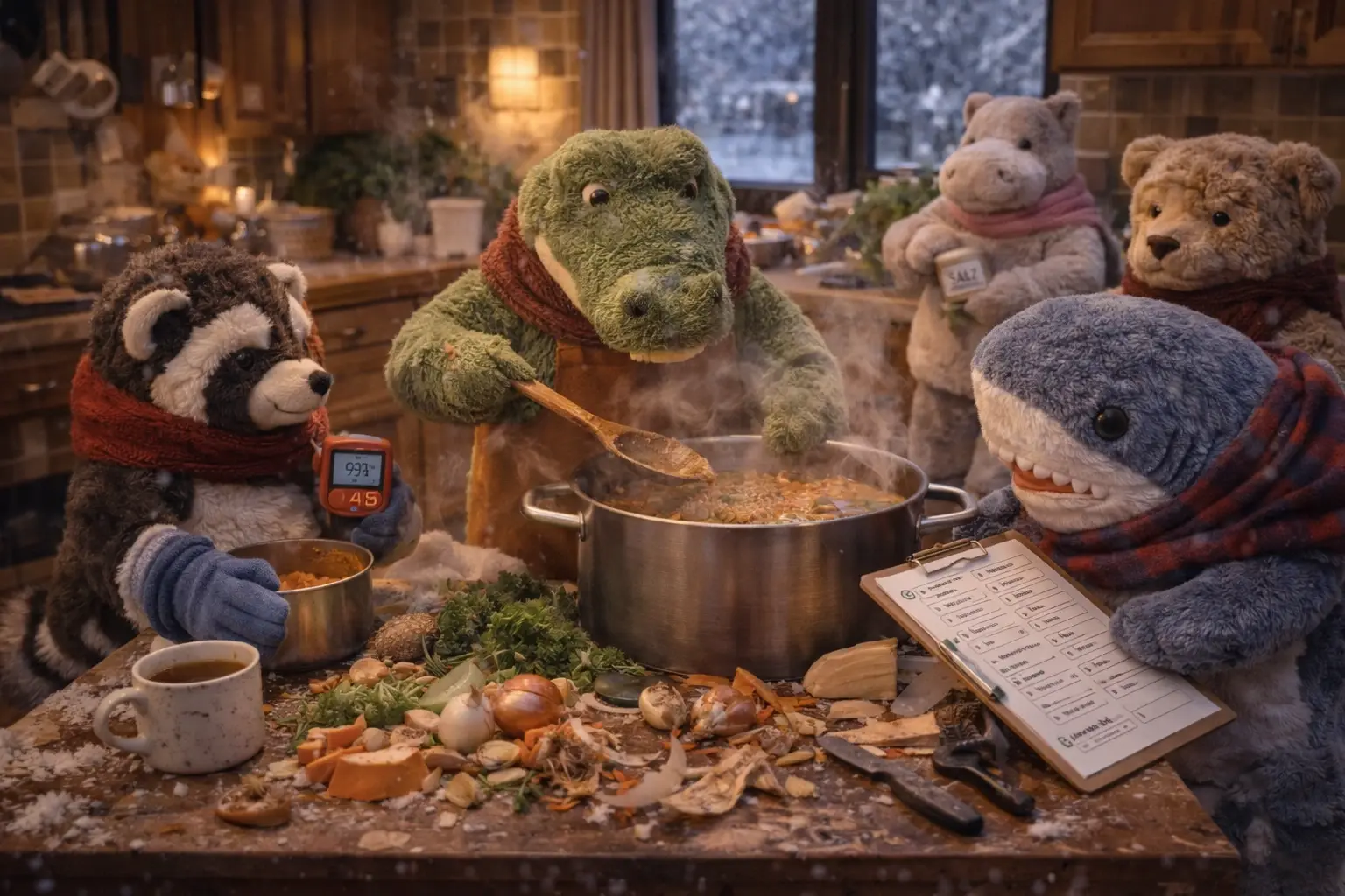 Kroko und die Suppe der Suppen