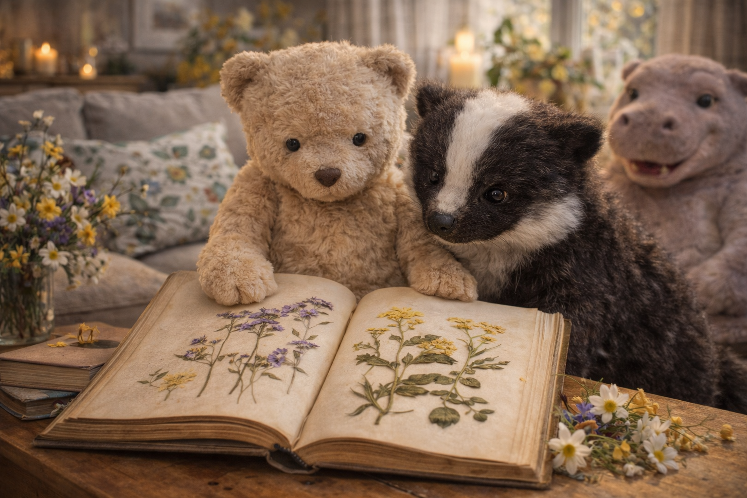 Mozart und das Buch, das nach Blüten flüstert