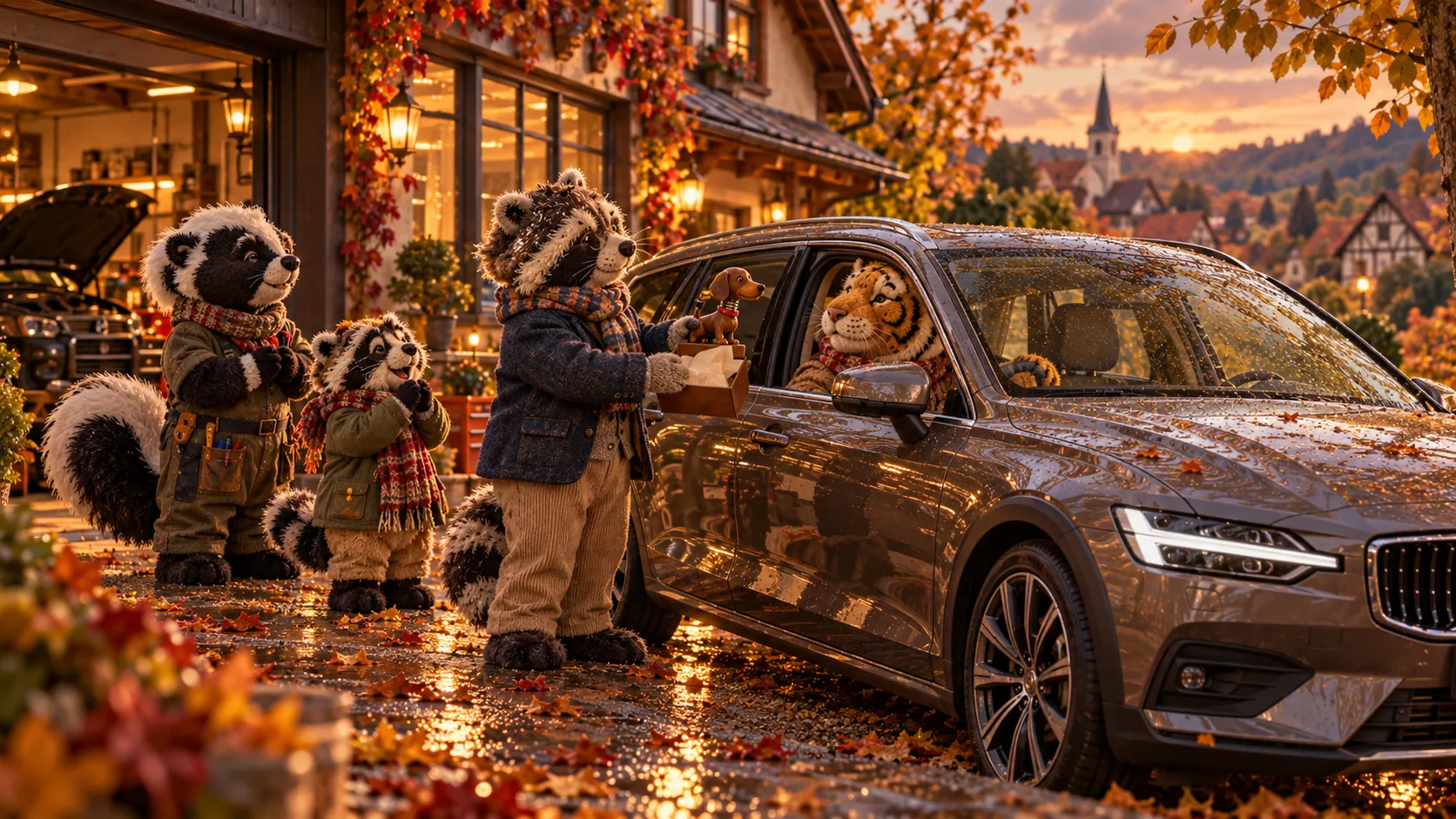 Odins neues Auto und ein Wackeldackel