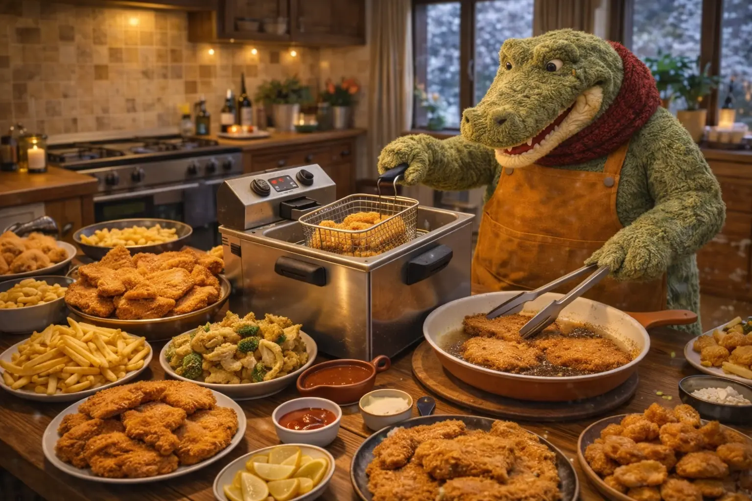 Kroko und der Schnitzel-Samstag