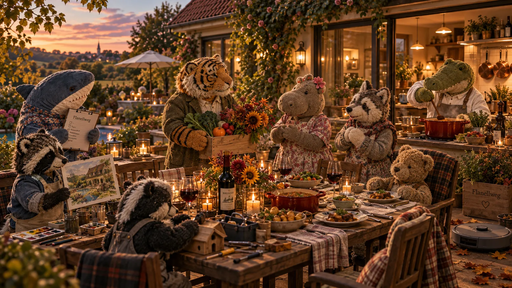 Odins herbstlicher Rundgang und Krokos gutes Gefühl