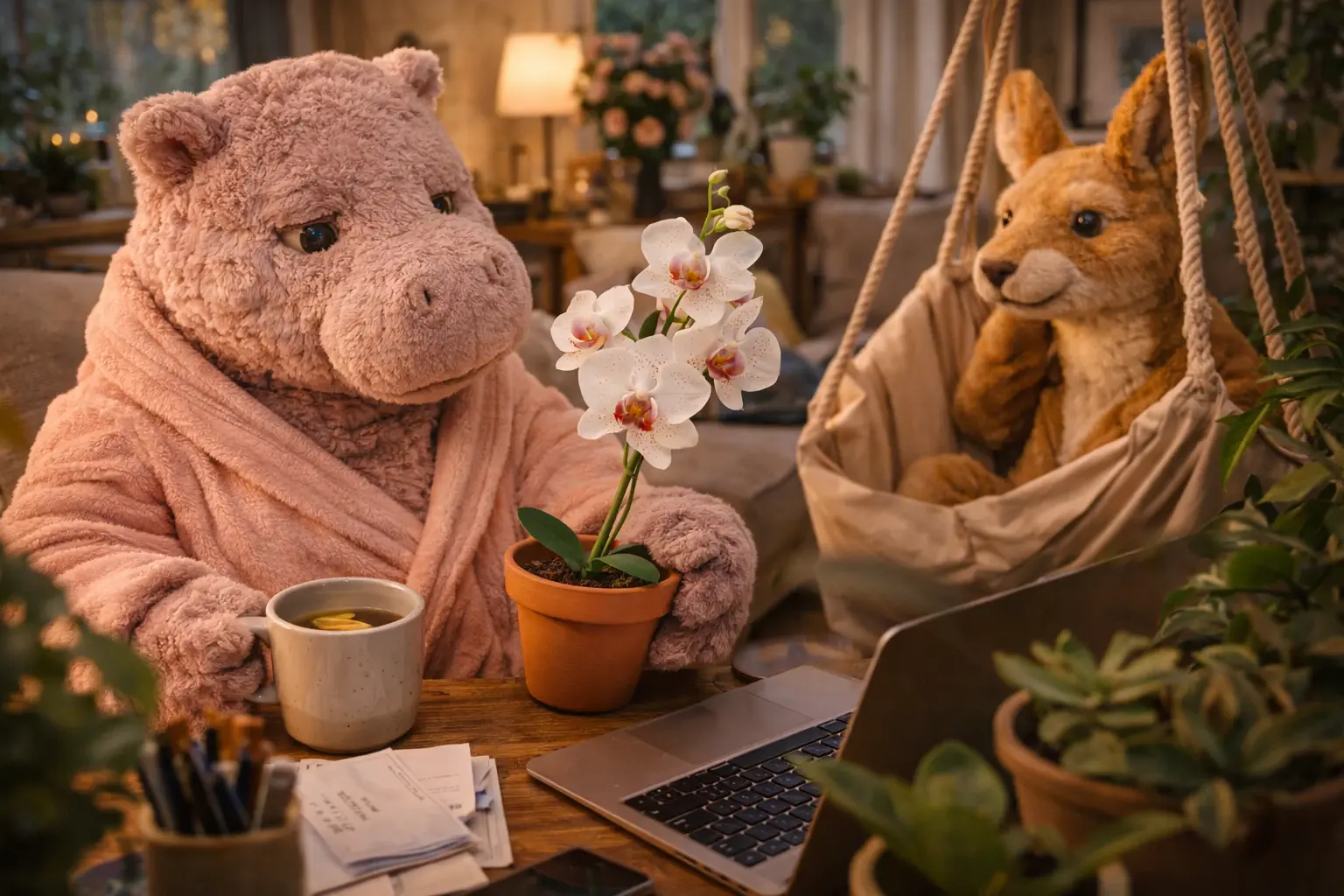 Uschi und die falsche Orchidee