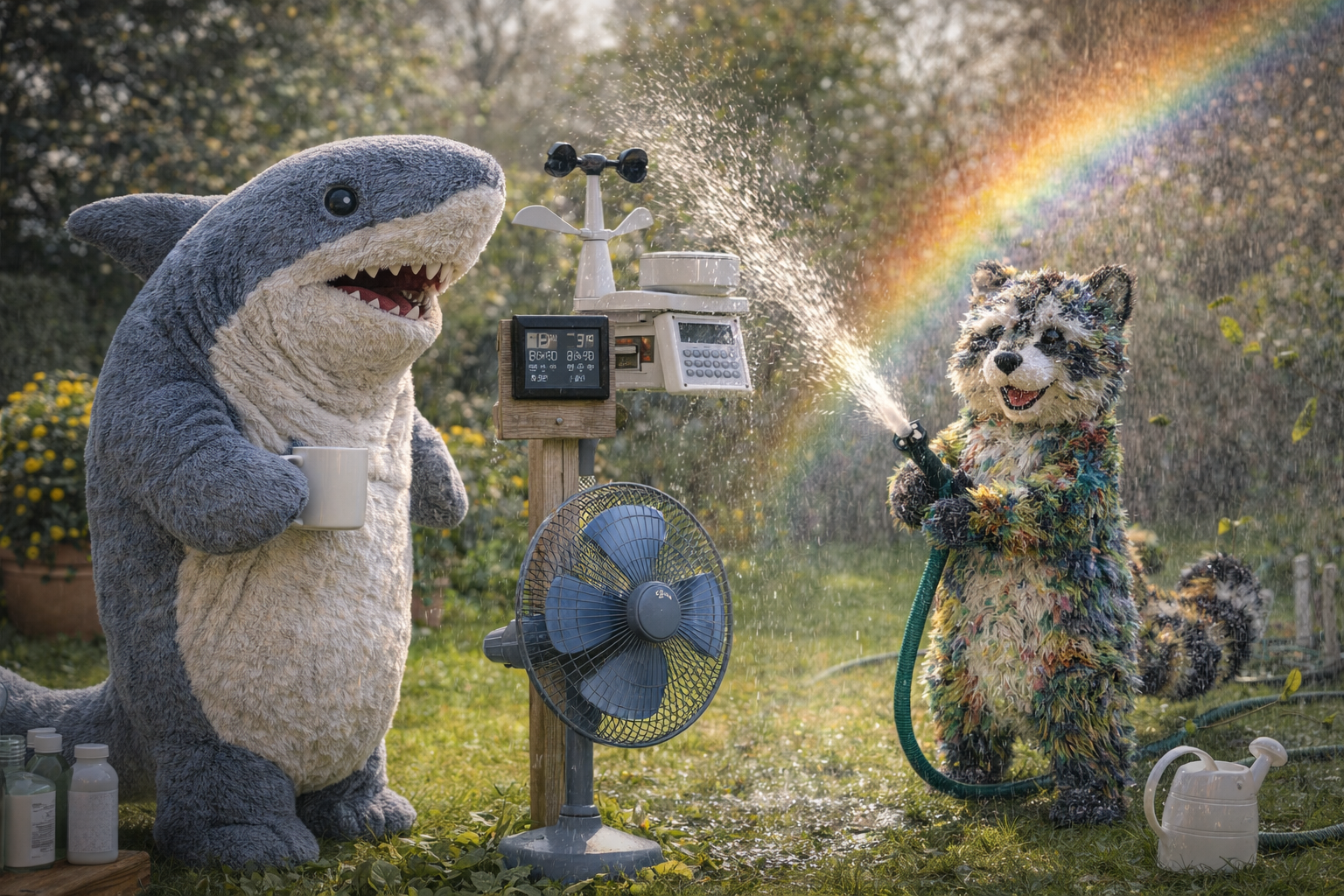 Der Hai und das Wetter, das keines war