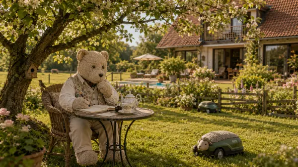 Mozart unter dem Apfelbaum