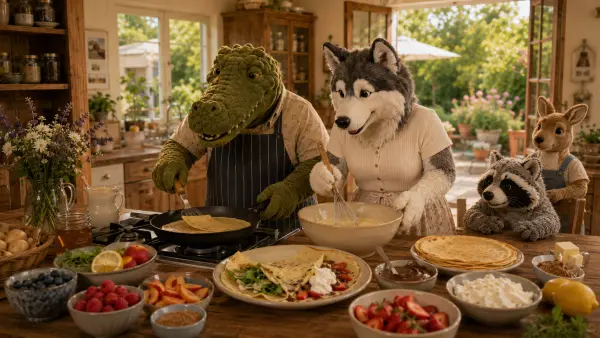 Crêpes und ein sehr persönlicher Mittwoch