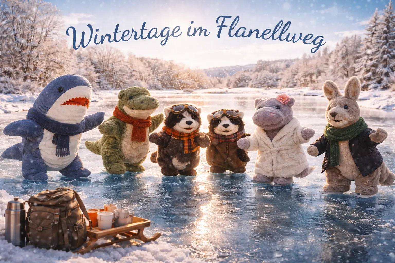 Der Hai und das Feld aus Glas