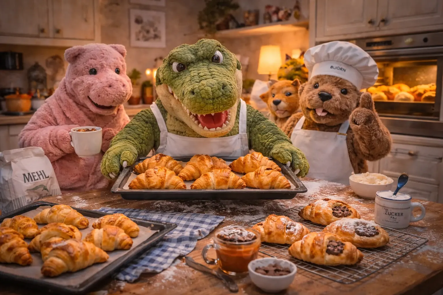 Kroko und das Blätterteig-Geheimnis