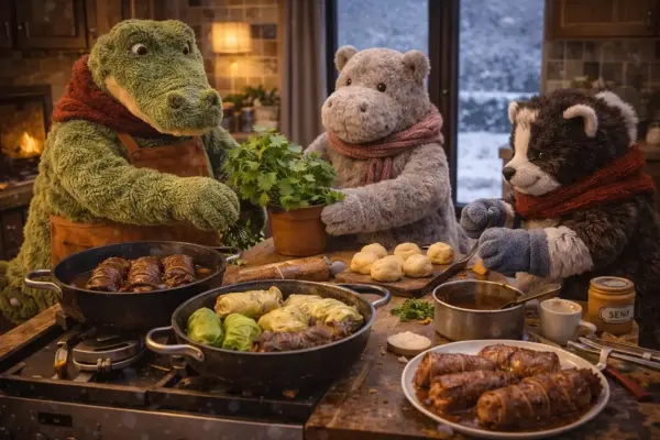 Kroko und die Petersilie des Winters