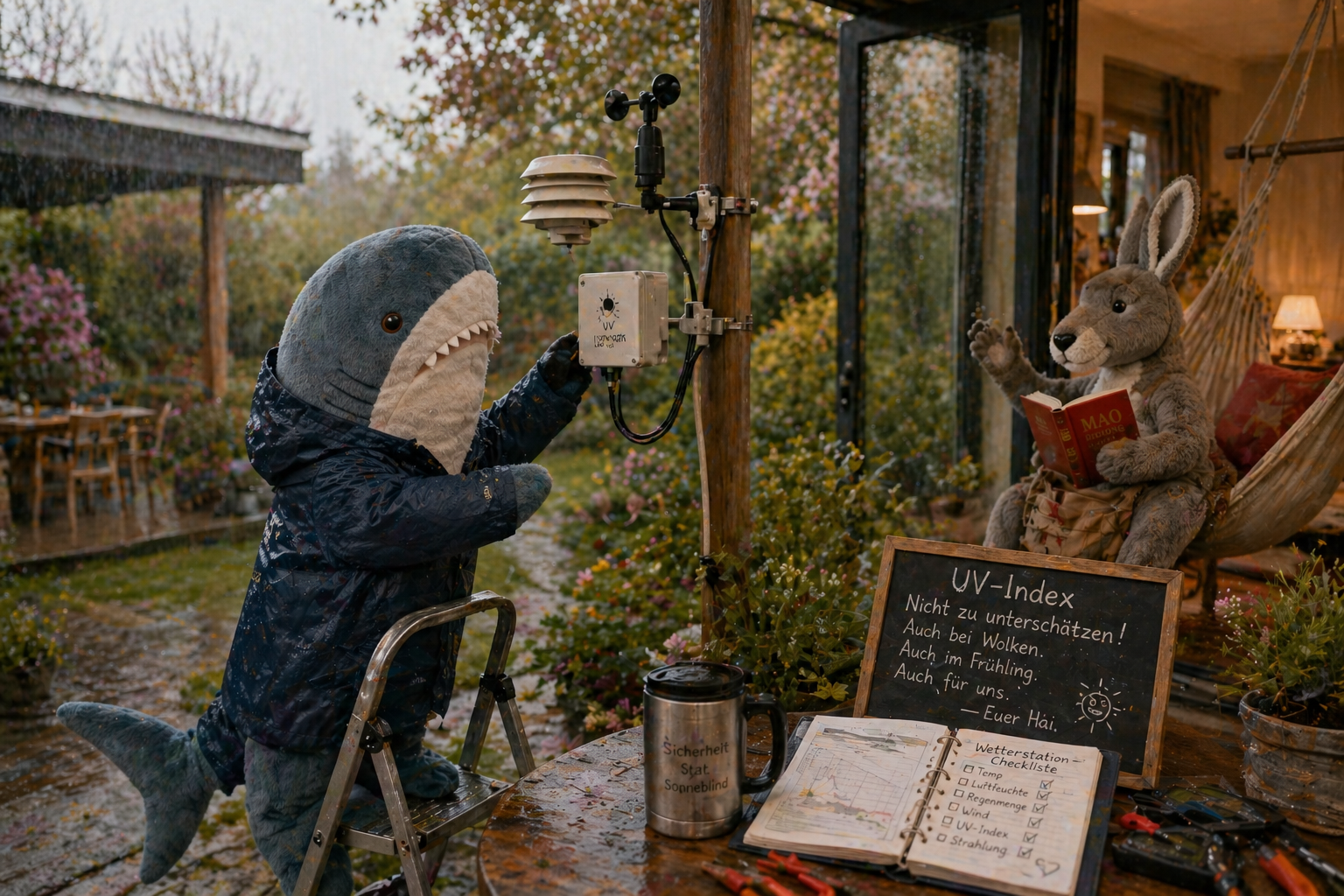 Der UV-Sensor für den Regentag