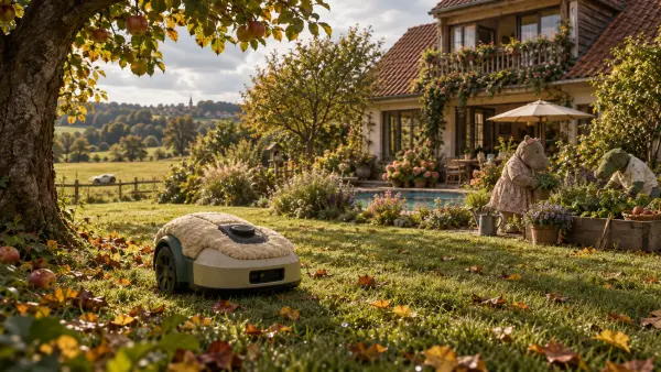Das Mähschaf merkt den Herbst