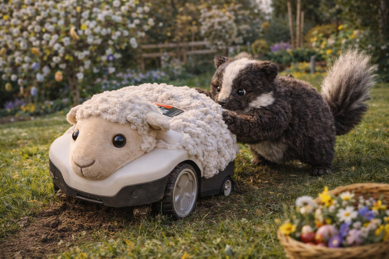 Das Mähschaf und die erste Runde des Jahres