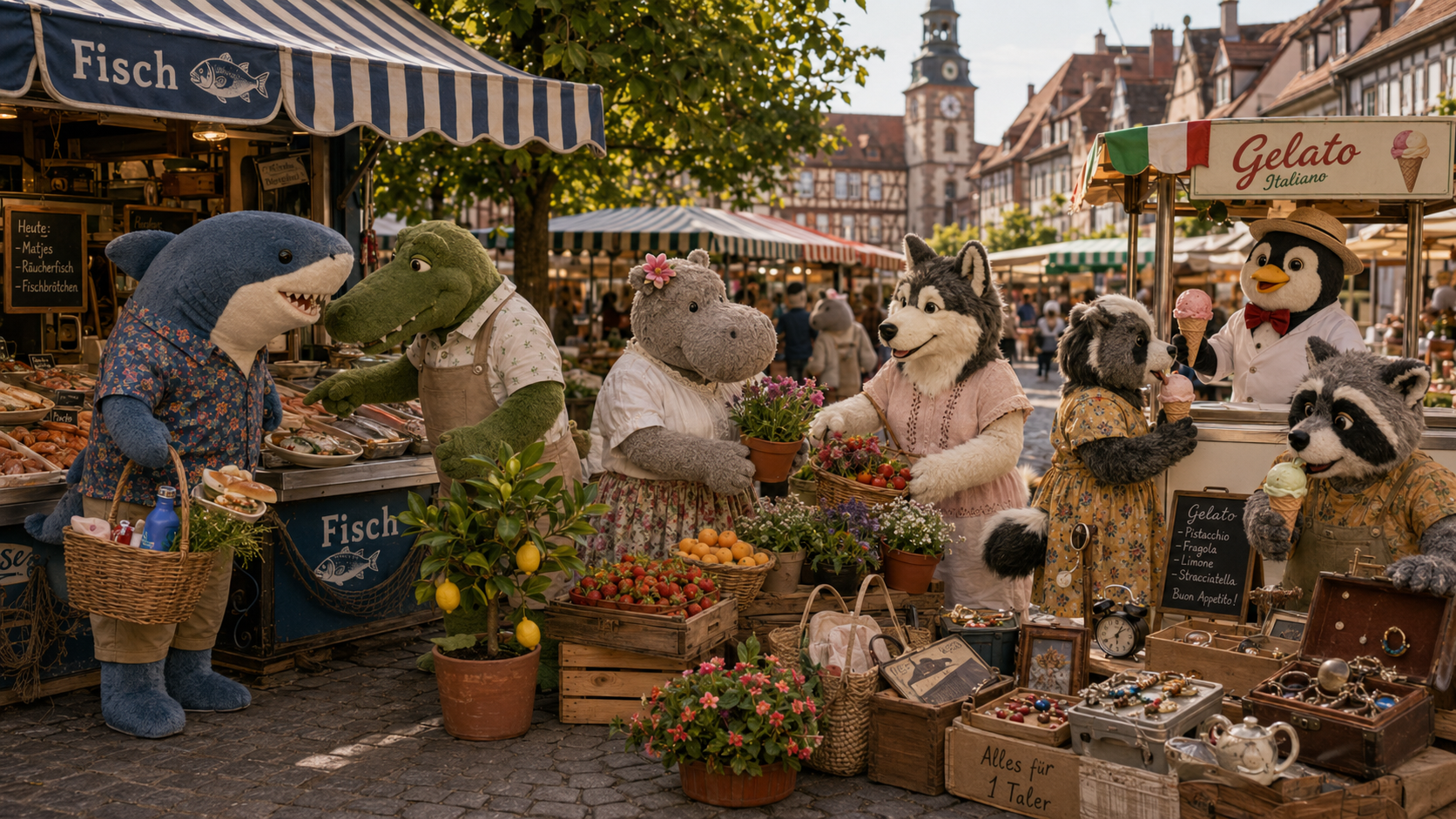 Das Zitronenbäumchen und das Eis vom Pinguin