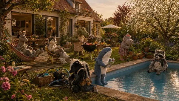Der Pool füllt sich, und der Sonntag wird weich