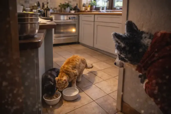 Der Waschbär und das Geheimnis der Küchenkatzen