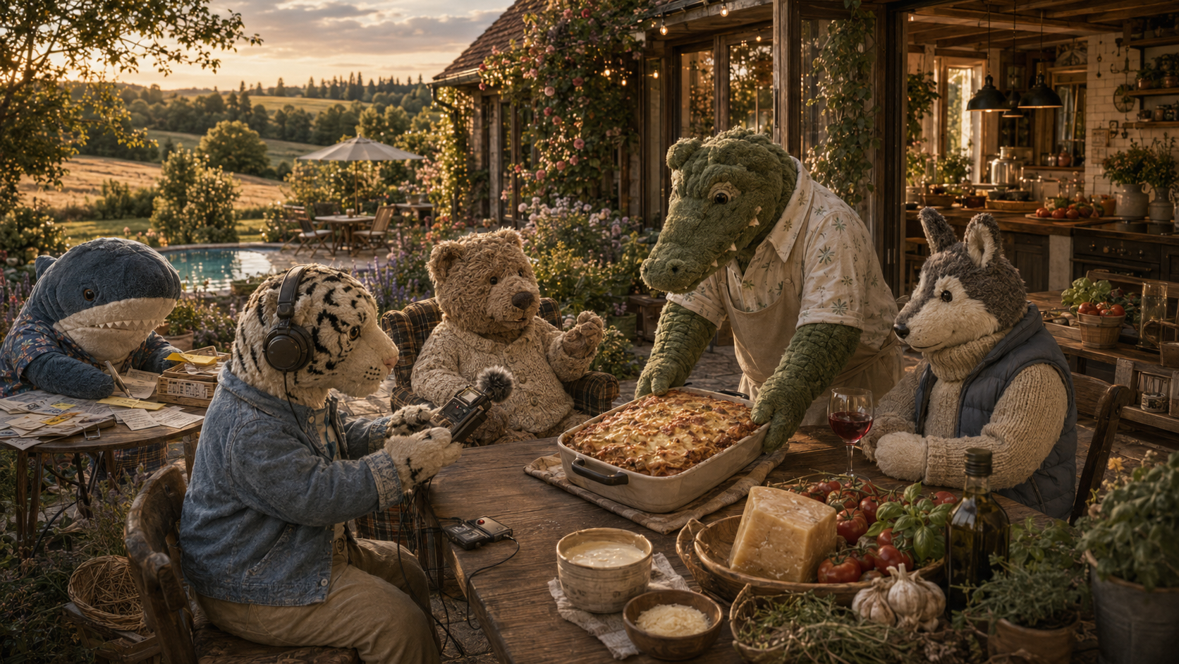 Spätsommerstimmen, Preisschilder und Coccodrillos Lasagne