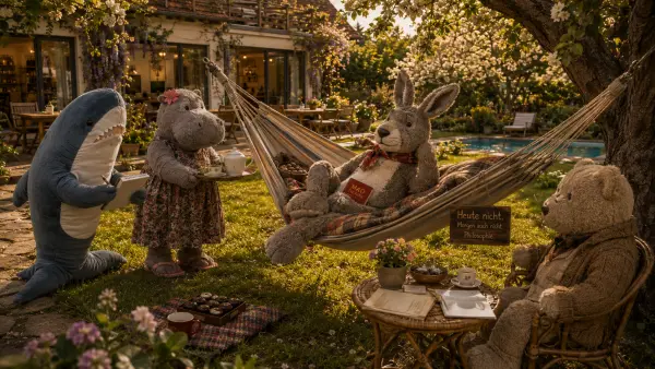 Das Känguru und der Tag in der Hängematte
