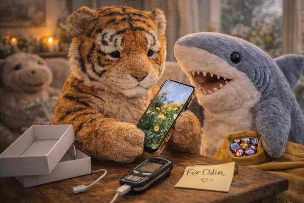 Odin und das Handy, das endlich nicht mehr hängt