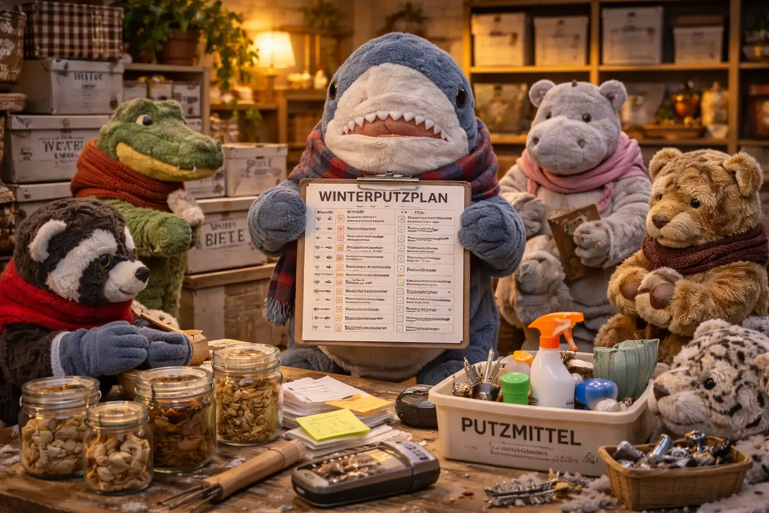 Der Hai und der große Winterputzplan