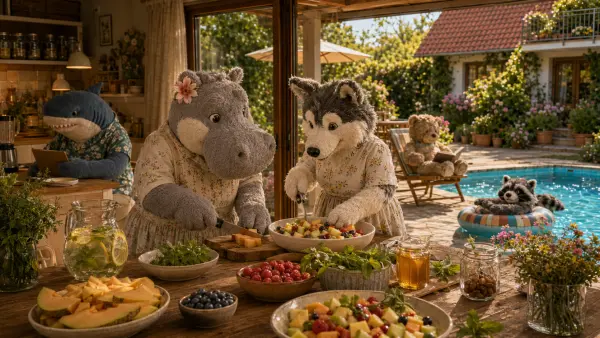 Der große Obstsalat und ein stiller Sommertag