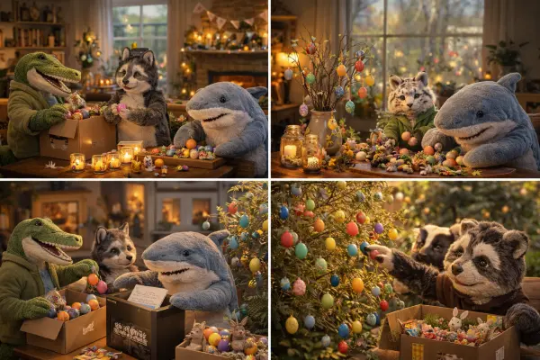 Der Tag, an dem Ostern plötzlich überall war