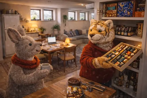 Das Känguru und der Schnabulierschrank