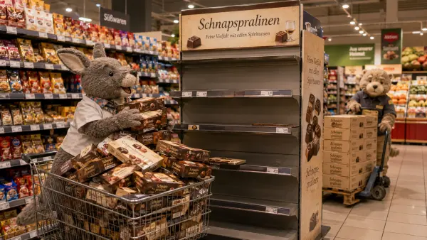Das Känguru und die große Schnapspralinen-Expedition