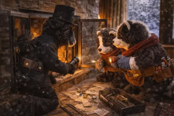 Der Hai und das Schornstein-Schaf